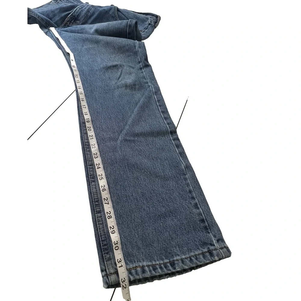 Levi's 505 Jeans Men's 36x32 Straight Leg Blue Denim Regular